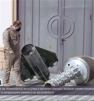 Применение ракеты «Искандер» против Азербайджана во времяОтечественной войны широко освещено в украинских СМИ