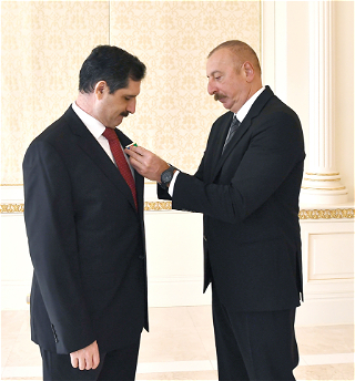 Президент Ильхам Алиев принялпосла Турции в Азербайджане