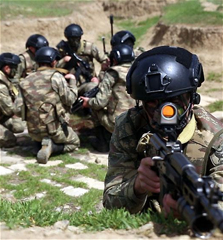 В миротворческих подразделенияхАзербайджанской армии проведены учебные тренировки