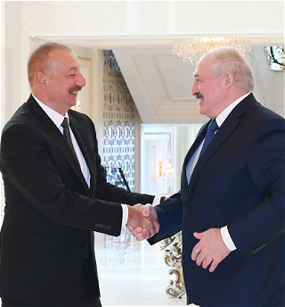 Рабочий визит Президента БеларусиАлександра Лукашенко в Азербайджан