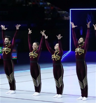 В предстоящих в Баку всемирных соревнованияхпримут участие 202 гимнаста из 18 стран