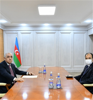 Премьер-министр Али Асадоввстретился с новоназначеннымпослом Турции в Азербайджане