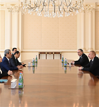 Президент Ильхам Алиев принял делегациюво главе с Генеральным прокурором Верховного суда Турции