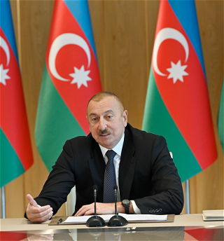 Президенту АзербайджанскойРеспублики Его превосходительству господину Ильхаму Алиеву