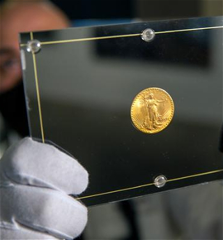 В США золотая монета 1933 года проданаза рекордные 19,5 млн долларов