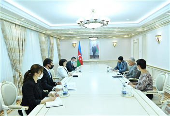 Председатель Милли Меджлиса встретиласьс резидентом-координатором ООН в Азербайджане