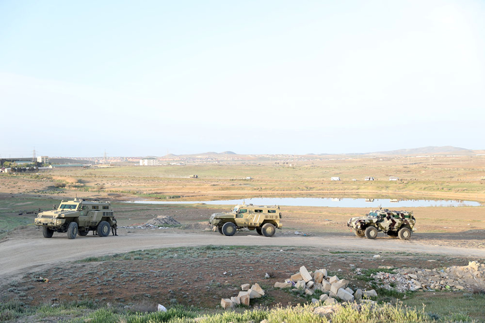 В Азербайджанской армии проводятся командно-штабные учения