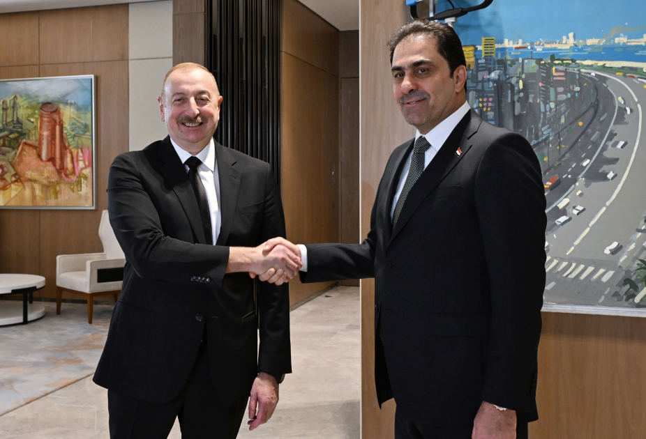Президент Ильхам Алиев принял председателя Парламента Ирака 
