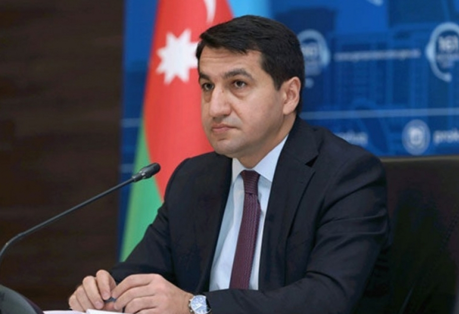 Хикмет Гаджиев: Советуем лицам, находящимся в военно-политическом руководстве Армении, полностью отказаться от реваншистских мечтаний