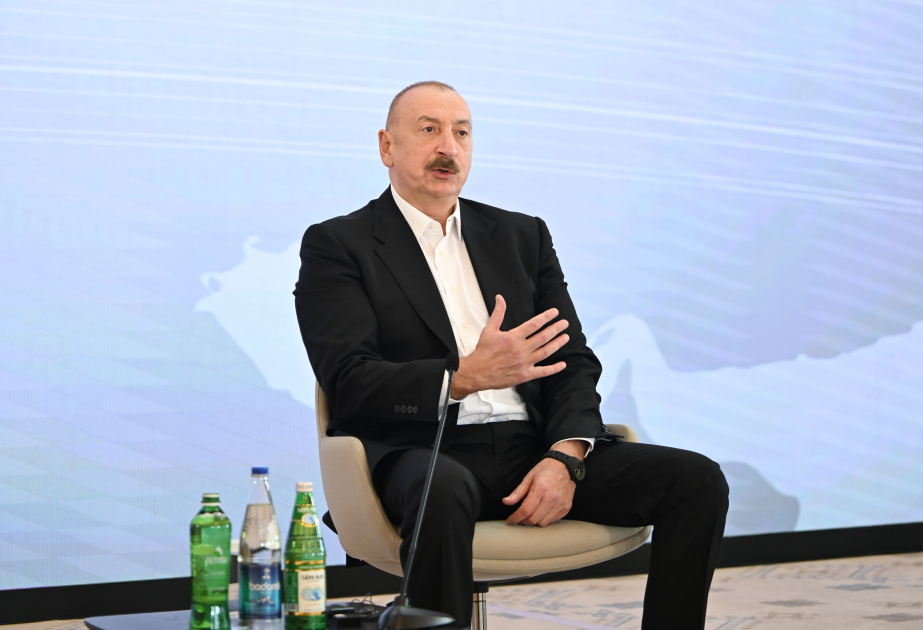 Президент Ильхам Алиев: Если Армения и дальше будет блокировать процесс, связанный с Зангезурским коридором, то ее шансы стать транзитной страной приближается к нулю