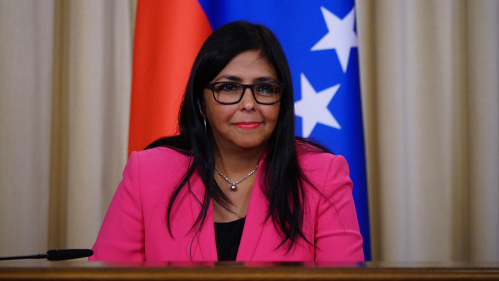 Родригес заявила, что Венесуэла не поддастся влиянию США