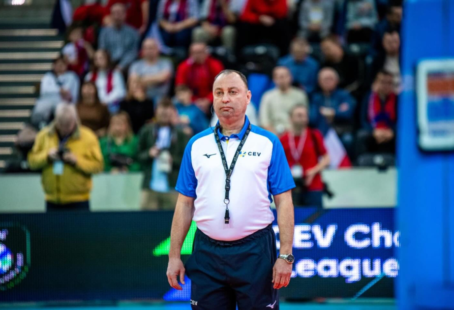 Азербайджанский волейбольный арбитр назначен на международный матч