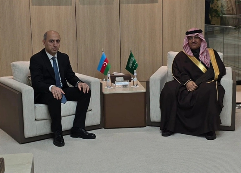 Эмин Амруллаев встретился с министром образования Саудовской Аравии