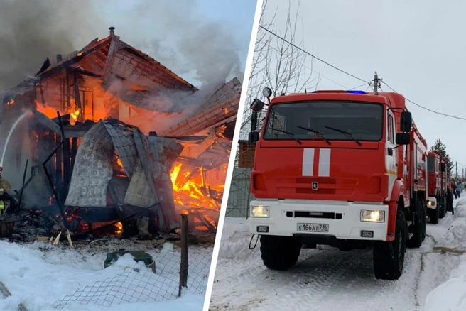В Татарстане при пожаре погибли три человека