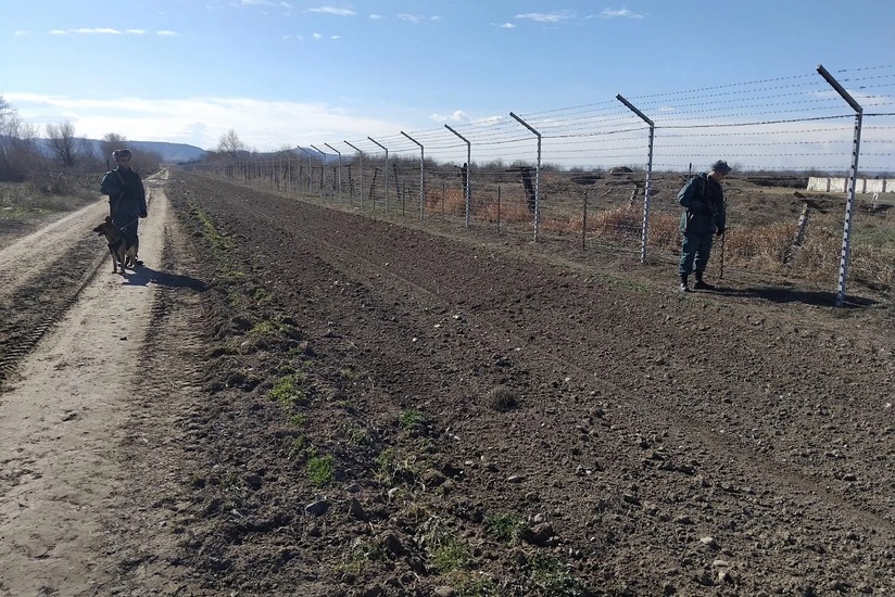 Граница на замке