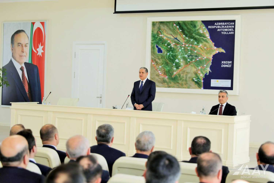 Коллективу Госагентства автодорог представлен новый председатель правления