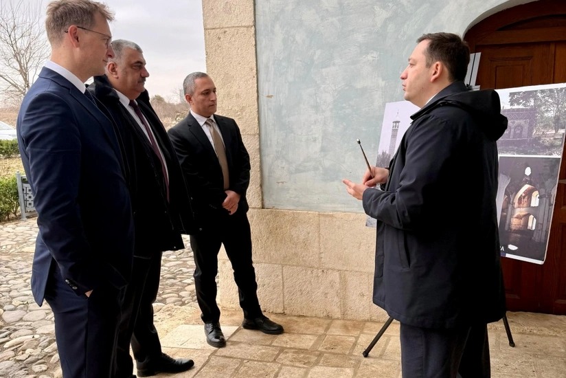 Исполнительный директор МВФ посетил города Агдам, Ханкенди и Шуша