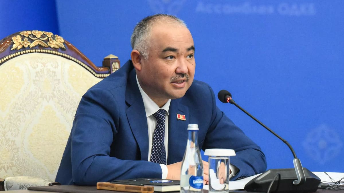 Спикер парламента Кыргызстана подал в отставку