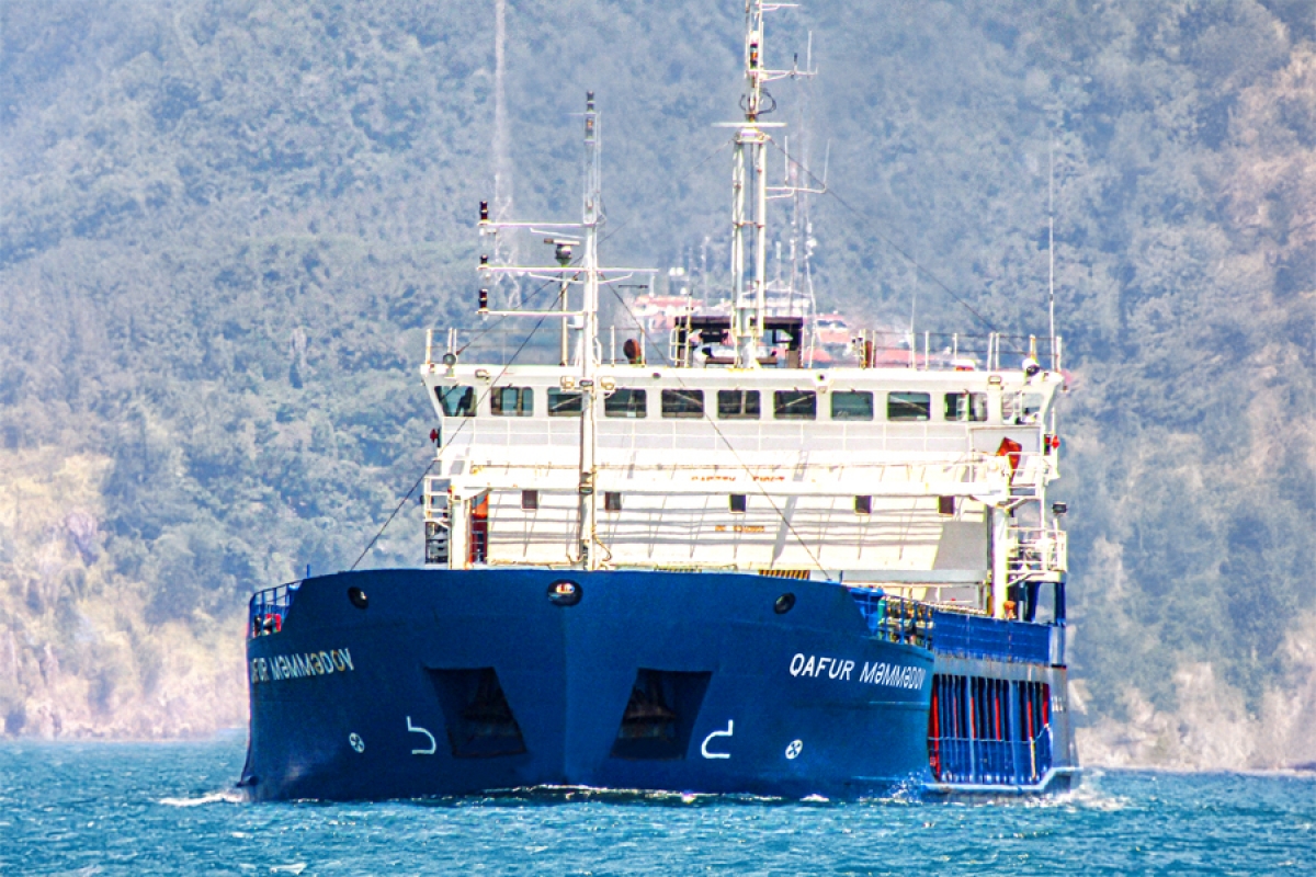 Судно &laquo;Гафур Мамедов&raquo; успешно завершило первый рейс после ремонта