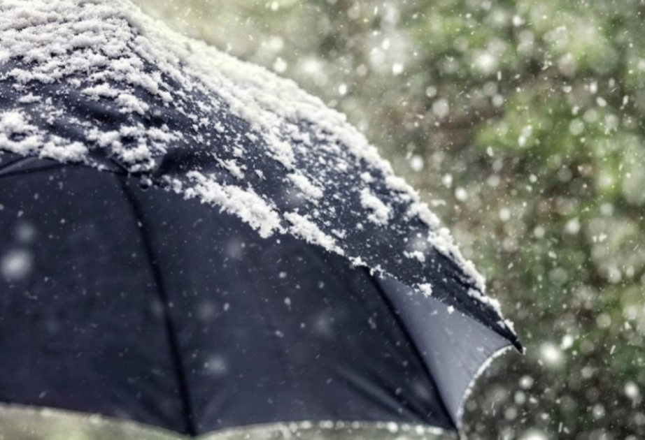 В Баку ожидается изморось, в горах - снег