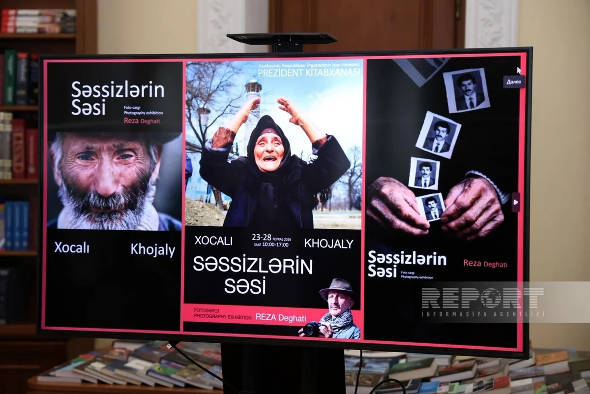 В Баку проходит фотовыставка &laquo;Ходжалы: Голоса безмолвных в объективе Резы Дегати&raquo;