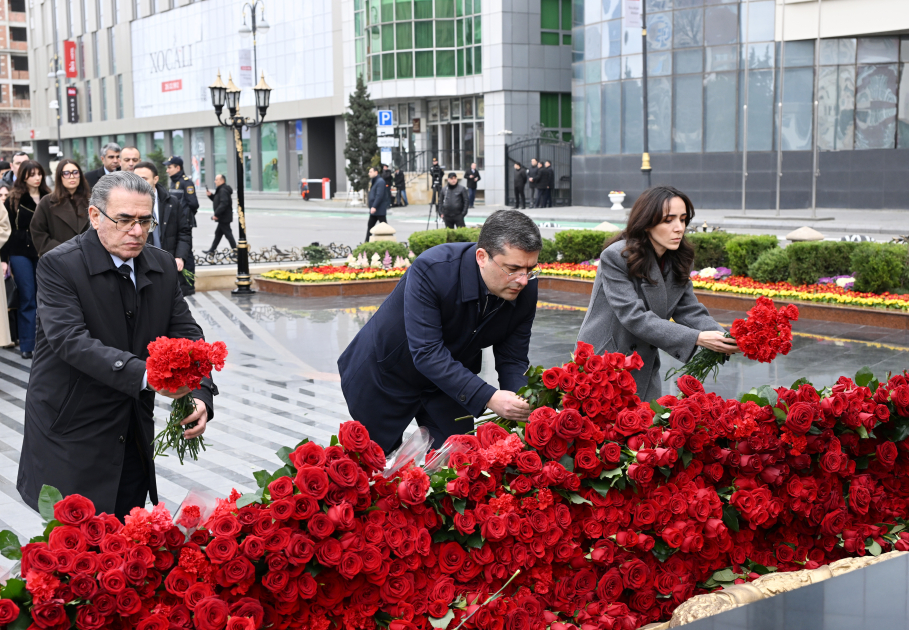 Коллектив MEDİA посетил памятник жертвам Ходжалинского геноцида