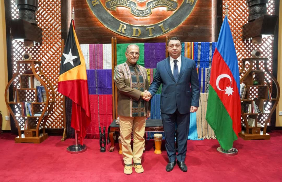 Посол Азербайджана вручил верительные грамоты Президенту Тимор-Лесте