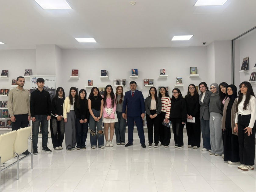 Студенты БГУ прошли занятие в Центральной научной библиотеке