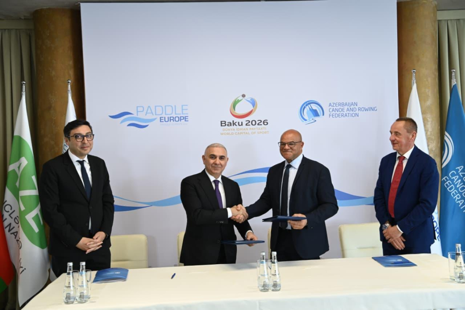 В Азербайджане впервые открылся офис Европейской ассоциации каноэ