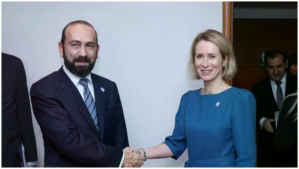 Мирзоян и Каллас обсудили развитие экономической и транспортной взаимосвязанности