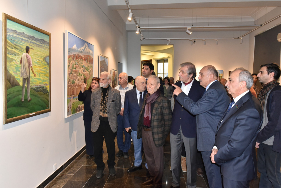 
Выставка &laquo;Западный Азербайджан&raquo;: красота глазами художника Али Исмаила Алиева