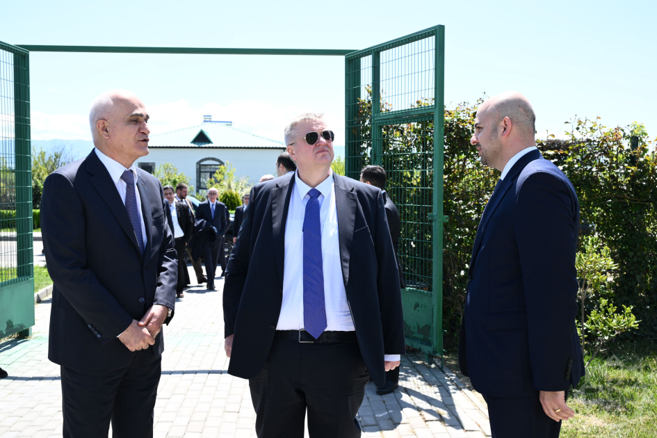 
Участники заседания азербайджано-российской межправкомиссии ознакомились с селом Агалы