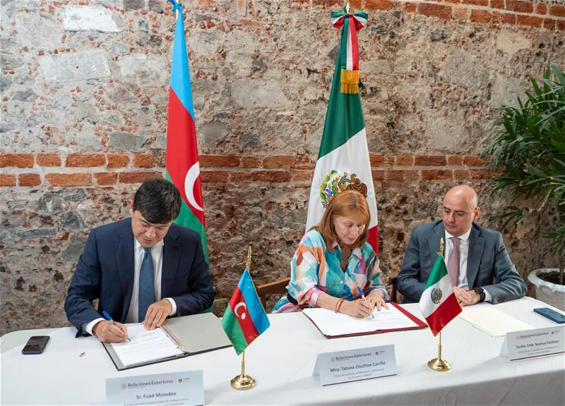 Подписан меморандум о диаспорной деятельност между Азербайджаном и Мексикой
