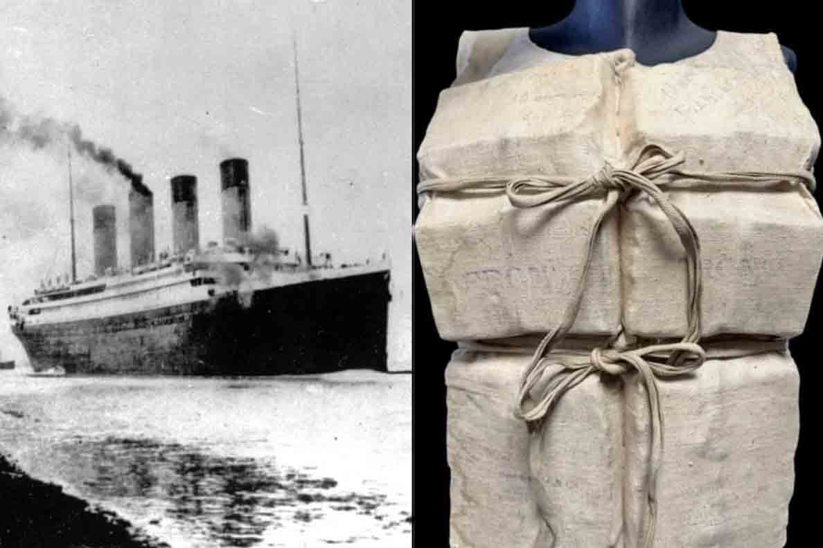Спасательный жилет с "Титаника" продали за 715 000 долларов
