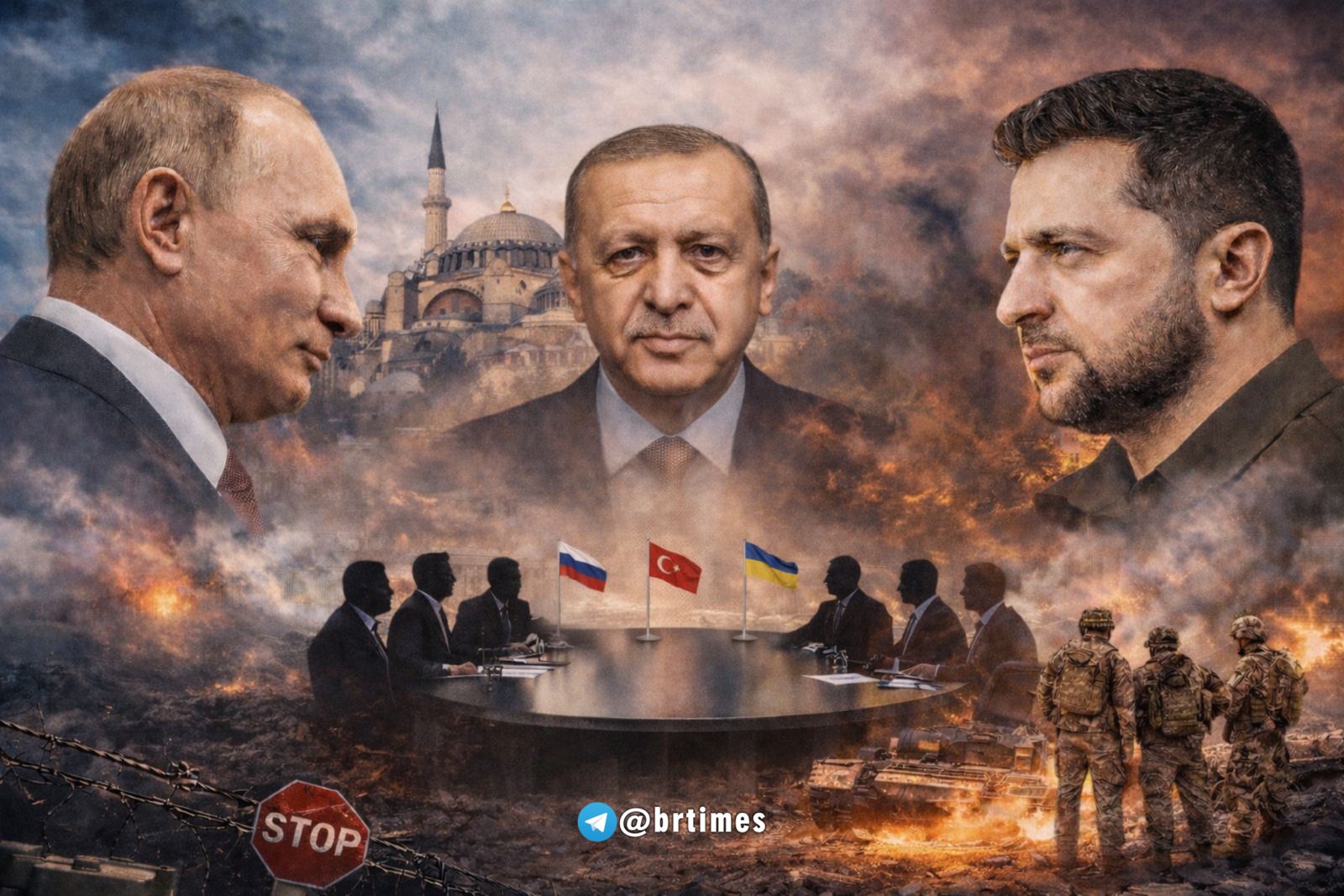 Турция готова помирить Россию и Украину