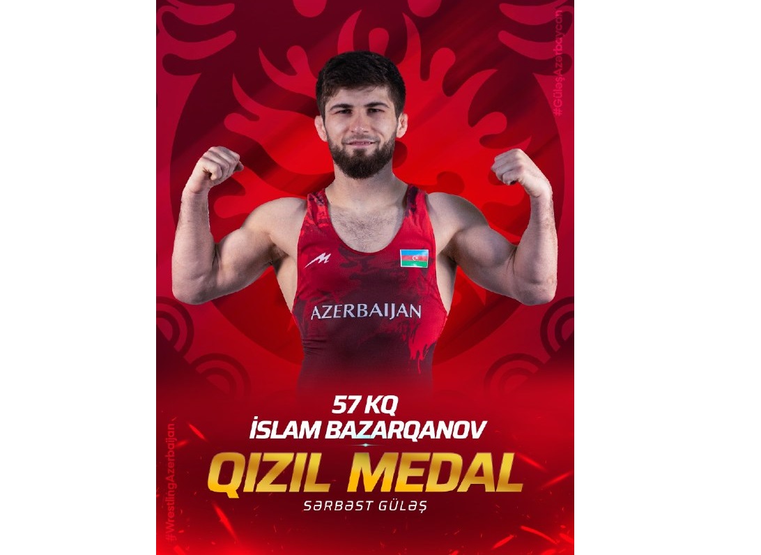 Азербайджанский борец стал чемпионом Европы