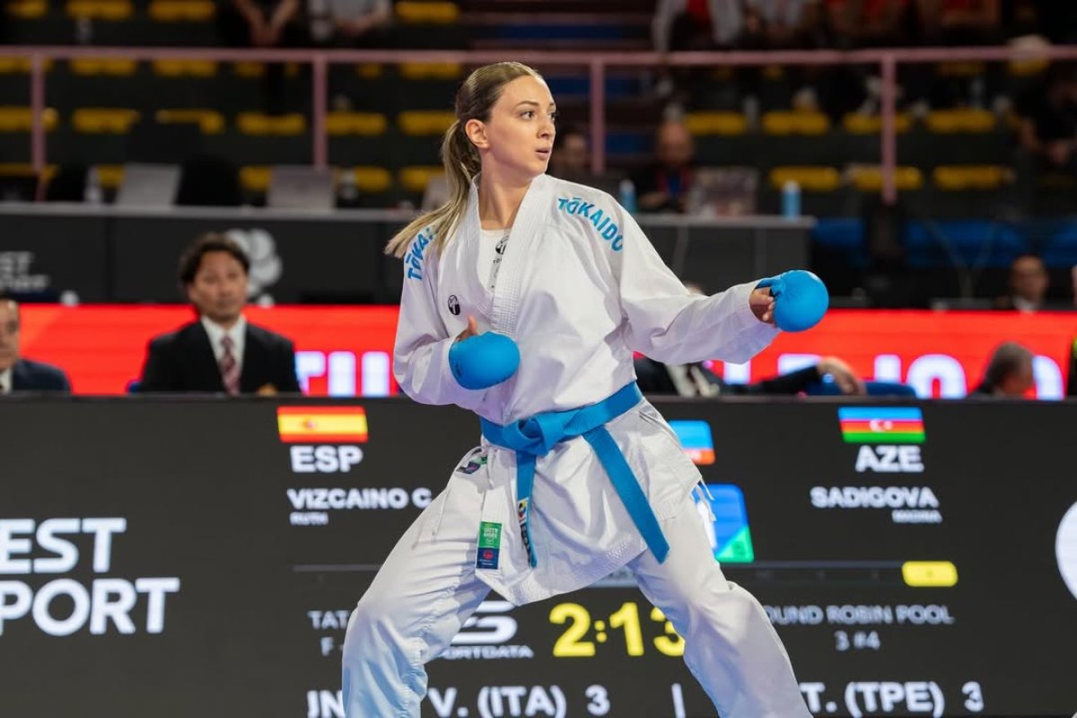 
Медина Садыхова выиграла чемпионат Европы по карате