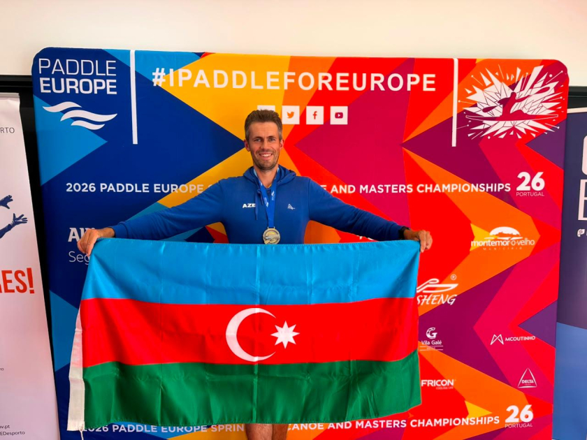 
Азербайджанский гребец стал чемпионом Европы
