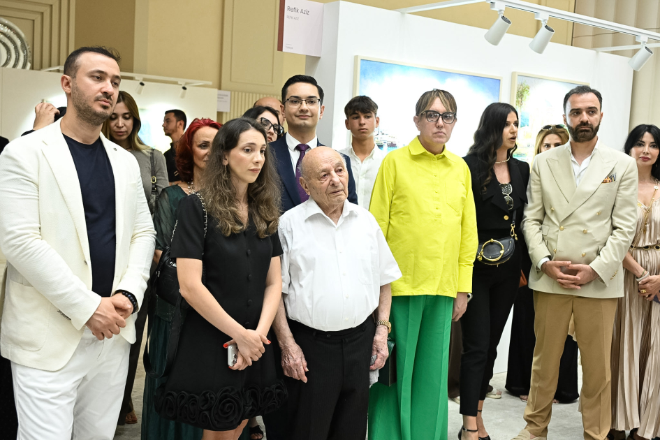
В рамках GabalaFest открылась первая международная выставка искусств