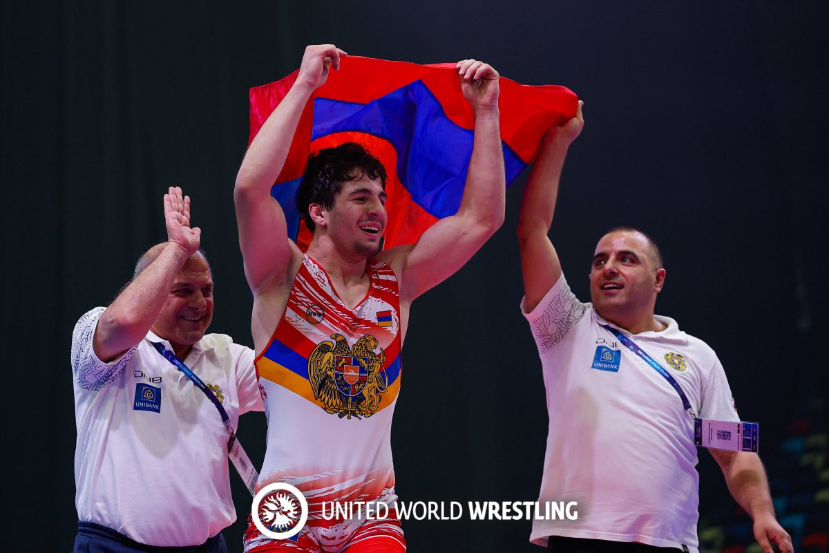 Армянский борец стал чемпионом мира U-17 на турнире в Баку 