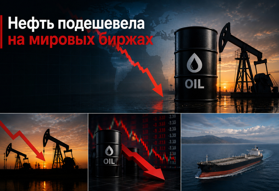 
Цены на нефть снизились