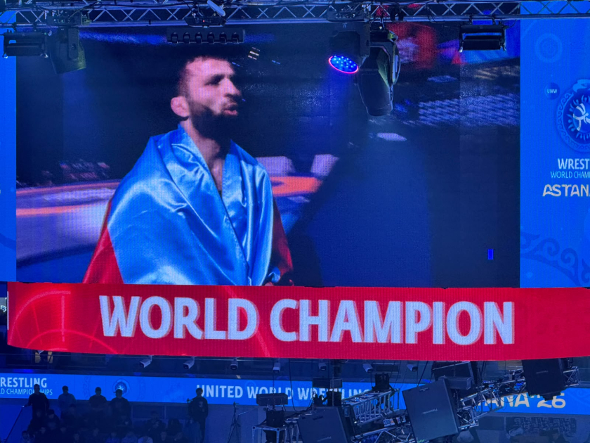 Азербайджанский борец греко-римского стиля - 5-кратный чемпион мира