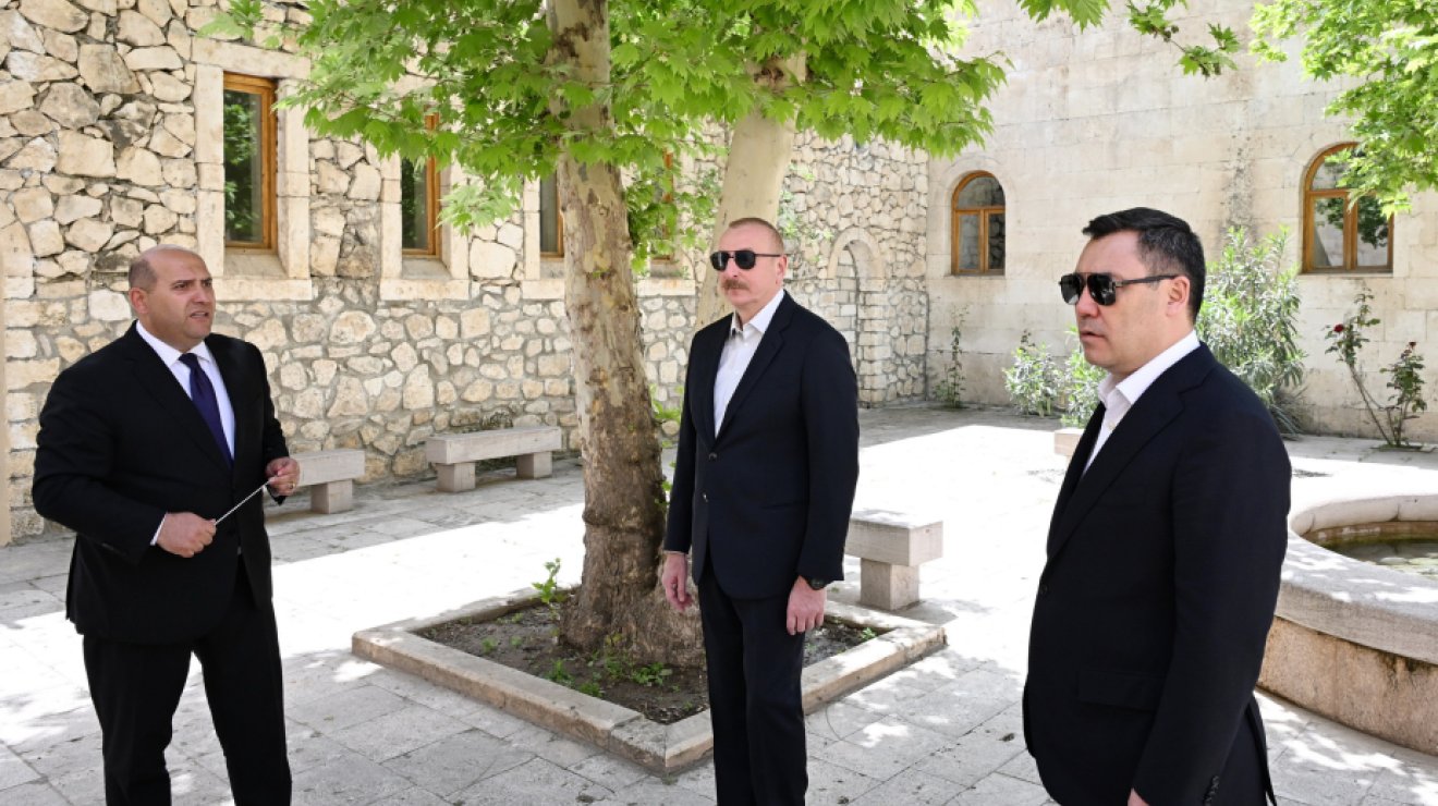 Президенты Ильхам Алиев и Садыр Жапаров побывали в крепости Шахбулаг в Агдаме БУДЕТ ОБНОВЛЕНО