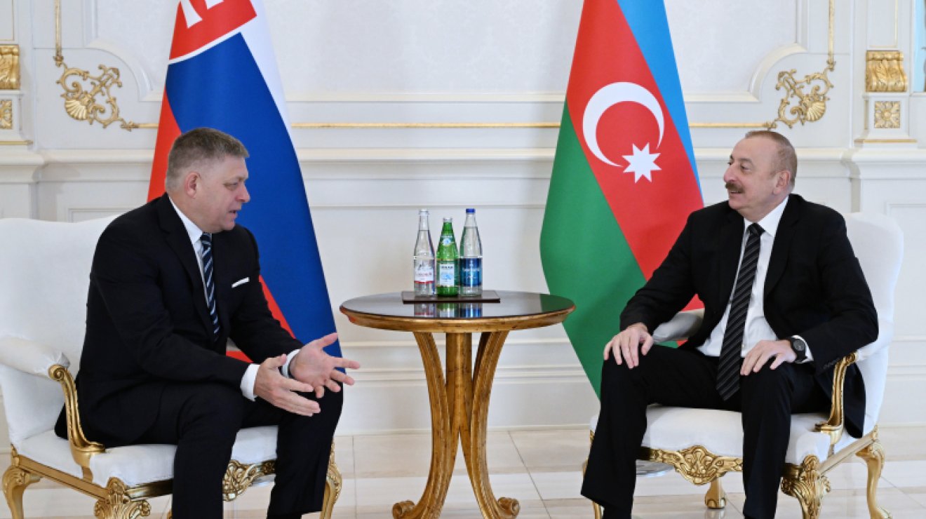 Началась встреча Президента Ильхама Алиева с премьер-министром Словакии один на один БУДЕТ ОБНОВЛЕНО