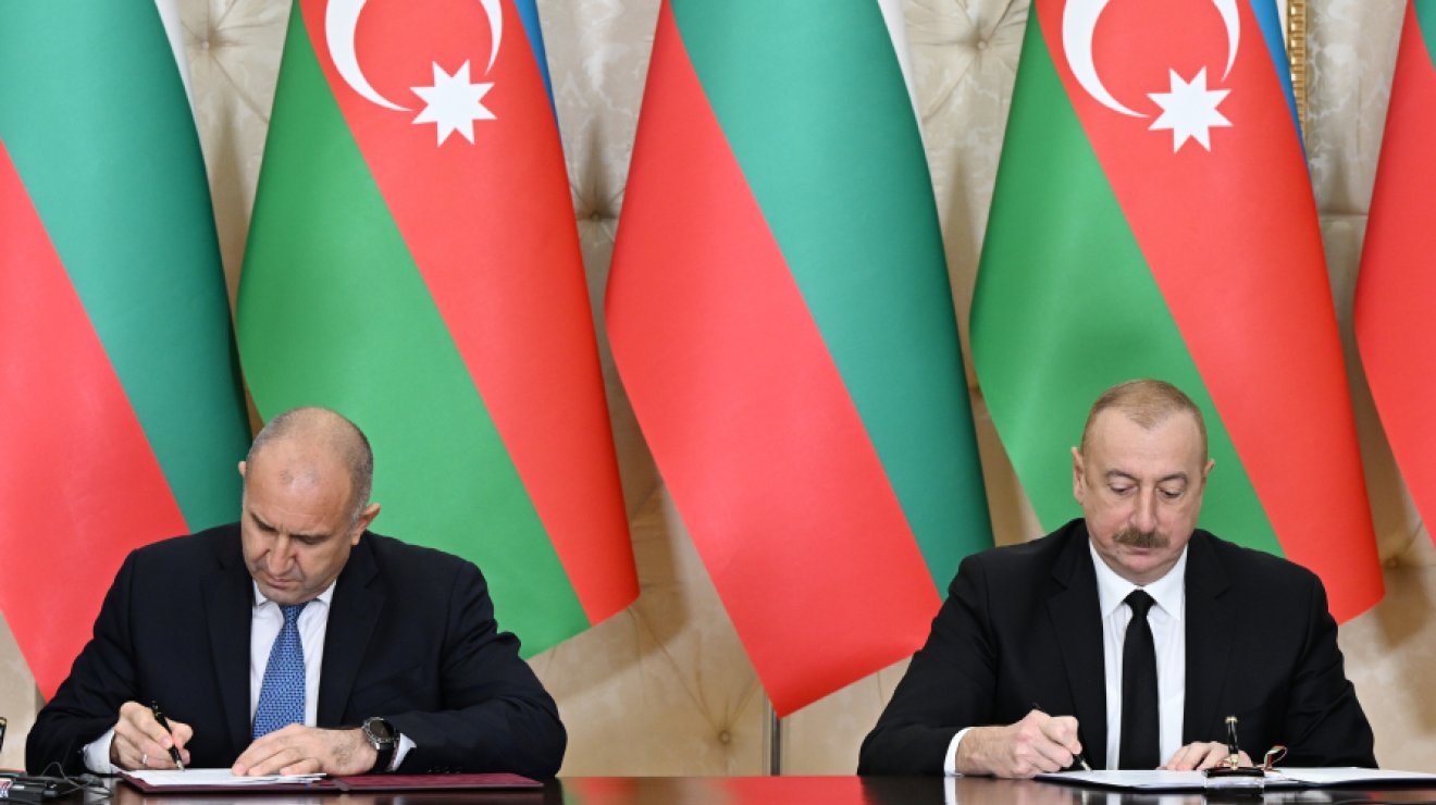 Подписаны азербайджано-болгарские документы БУДЕТ ОБНОВЛЕНО