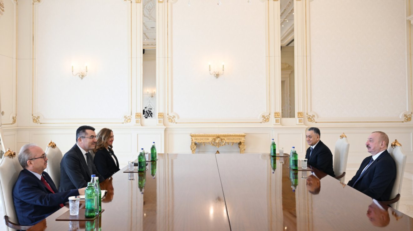 Президент Ильхам Алиев принял генерального секретаря Совета национальной безопасности Турции