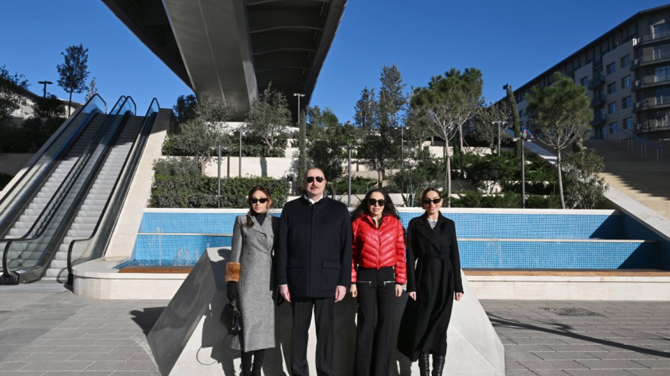 Президент Ильхам Алиев посетил &laquo;Баку Белый город&raquo;