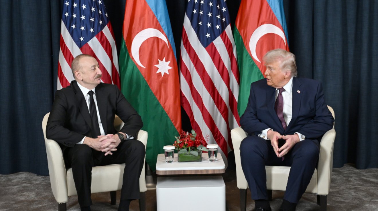 В Давосе состоялась встреча Президента Ильхама Алиева с Президентом Дональдом Трампом