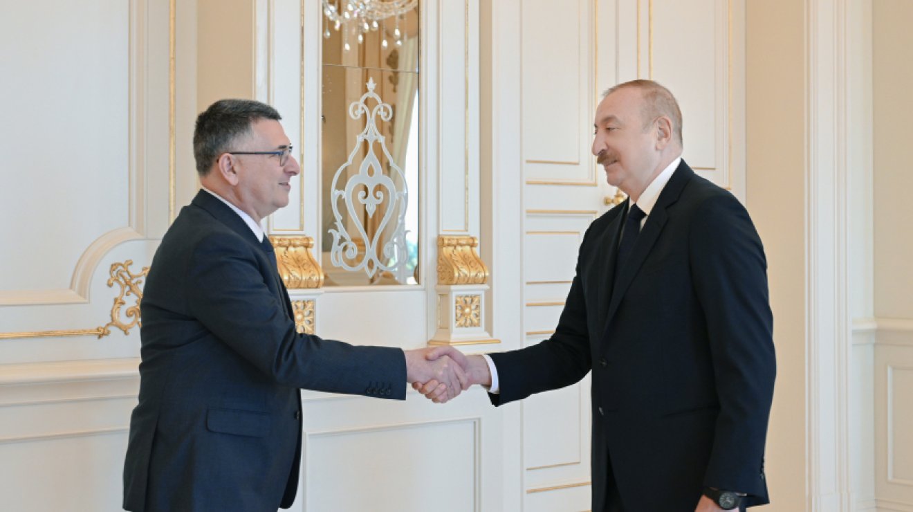 Президент Ильхам Алиев принял министра иностранных дел Государства Израиль