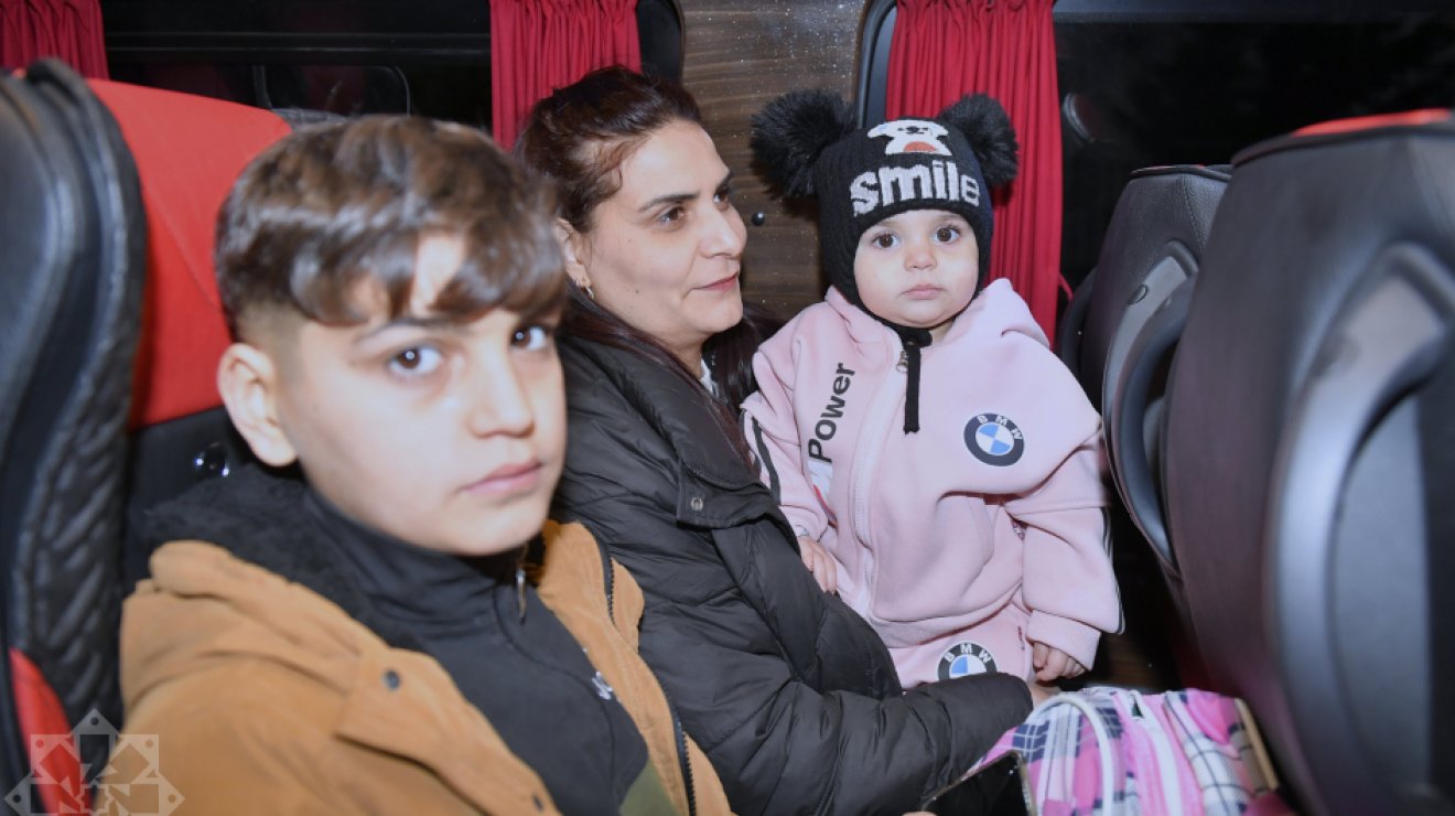 В Зангиланский район отправлена очередная группа переселенцев